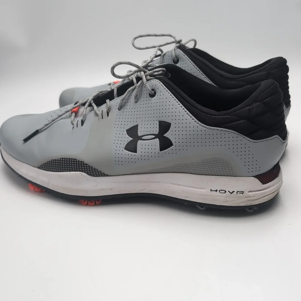 Under Armour UA HOVR Matchplay Gray Golf Shoes Mens Size 13‎